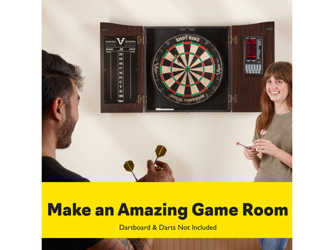 Image of Viper Vault Deluxe Dartboard Cabinet with Pro Score - HomeFitPlay