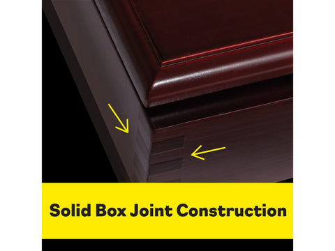 Image of Viper Hudson Dartboard Cabinet Mahogany - HomeFitPlay