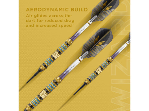 Image of Viper Wizard Blue/Black Soft Tip Darts 18 Grams - HomeFitPlay
