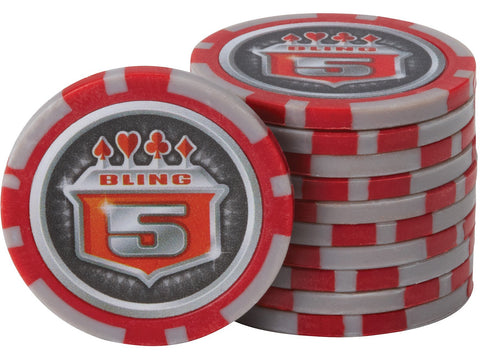 Image of Fat Cat Bling 13.5 Grams 500Ct Poker Chip Set - HomeFitPlay