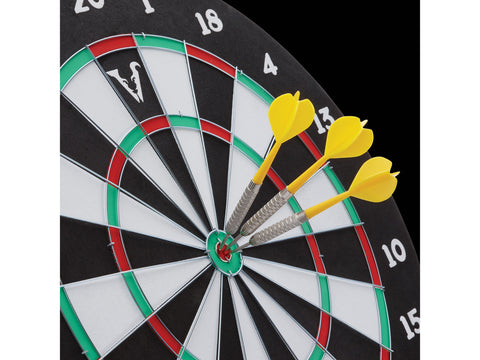 Image of Viper Double Play Coiled Paper Fiber Dartboard with Darts - HomeFitPlay