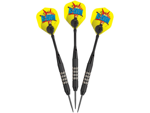 Image of Viper Comix Steel Tip Darts Black 22 Grams - HomeFitPlay