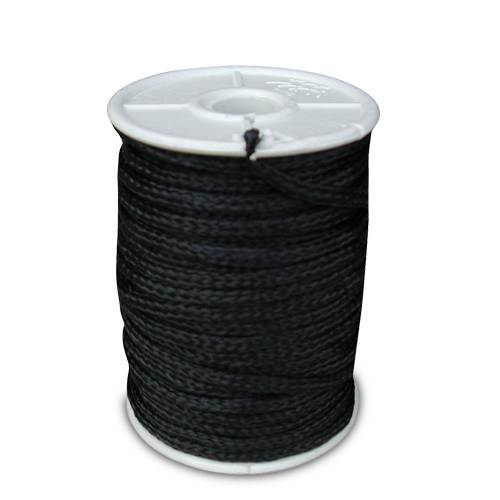 Black Poly Twine 3mm 500' Spool | 1236750