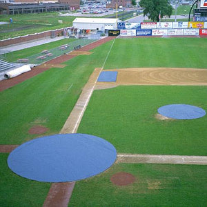 20' Circular Pitchers Mound Cover - Weight: 25 lbs | 1149708