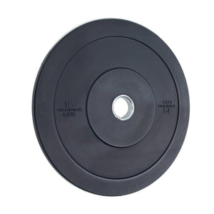 Olympic Rubber Plate Black 15LB by Champion Barbell |  1459643