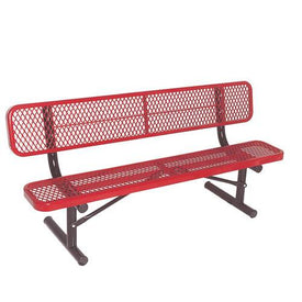 8'  Bench w/Back Portable Diamond | 1275773