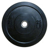 Olympic Rubber Plate Black 25LB by Champion Barbell | 1459644