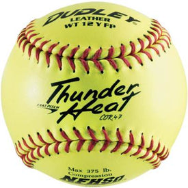 DUDLEY WT12YFP NFHS YELLOW 12" | BBDNHFSY