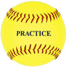 11'' Yellow Practice Softball | 5PSBY11