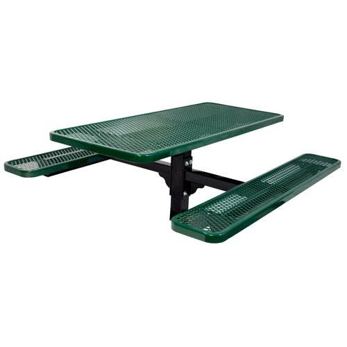 6' Single Pedestal Table Inground Perf | 1275575