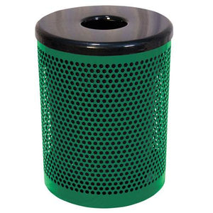 32 Gallon Trash Receptacle Perforated | 1275704