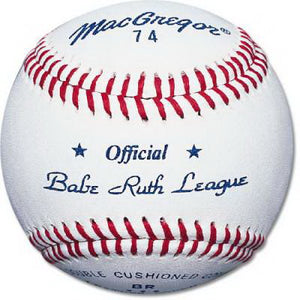 #74 Official Babe Ruth&#174; Baseball | MCB74CXX