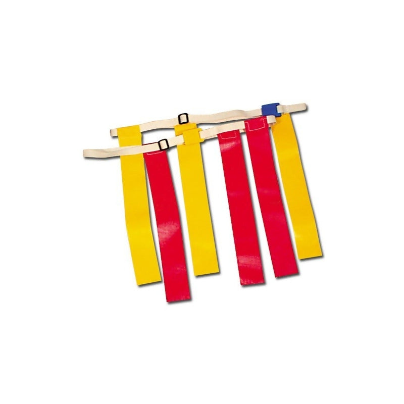 Collegiate Pacific 1149562 Triple Threat Flag Football Belts - Blue Small | 1149562