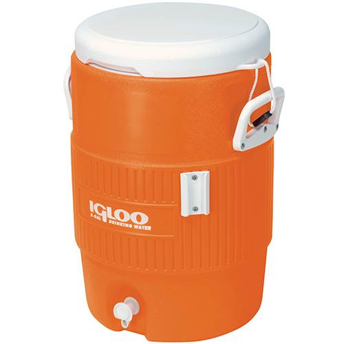 Igloo® 5 Gallon Orange Cooler w/Seat Lid | 1376916