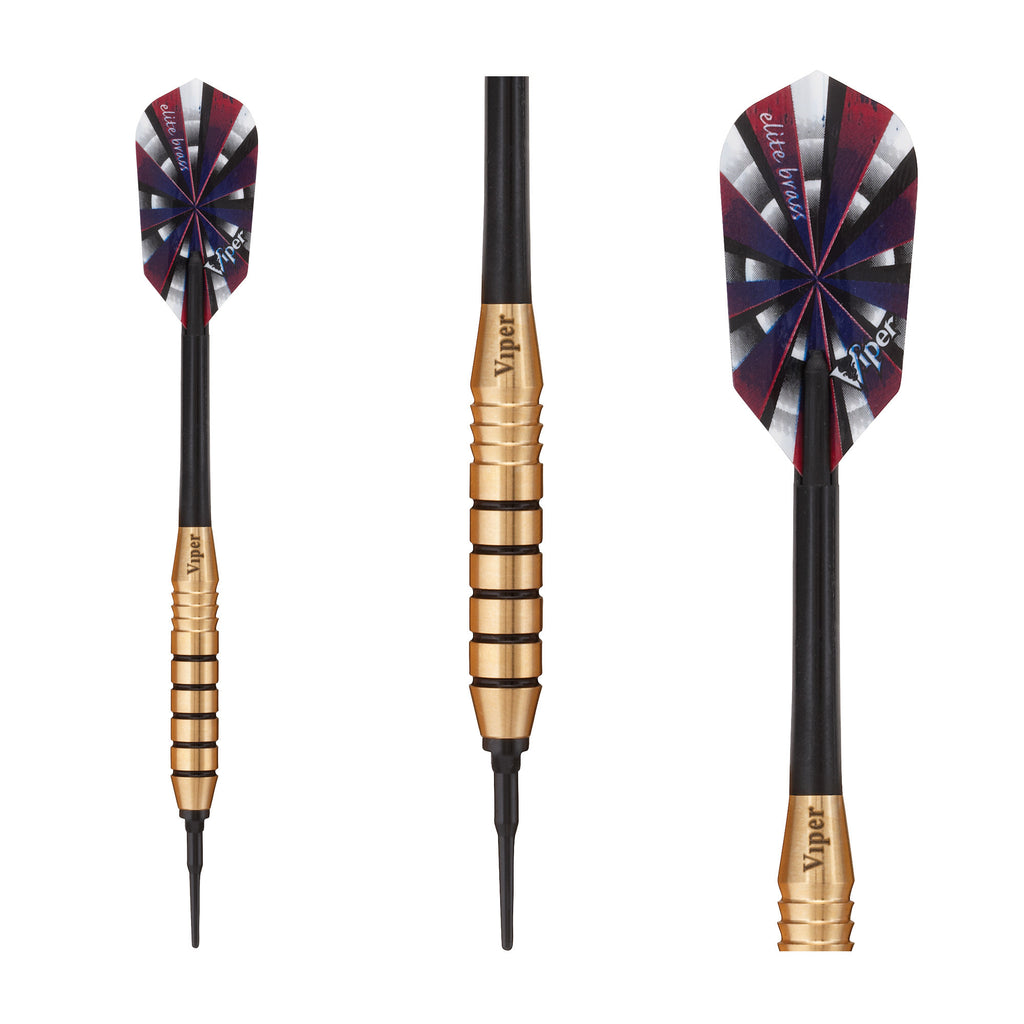 Viper Elite Brass Soft Tip Darts - Thumbnail 3