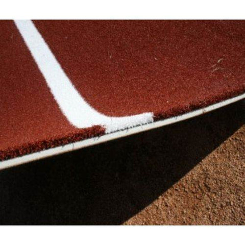 Image of DiamondTurf Home Plate Mat Clay 6x12 | 1235890