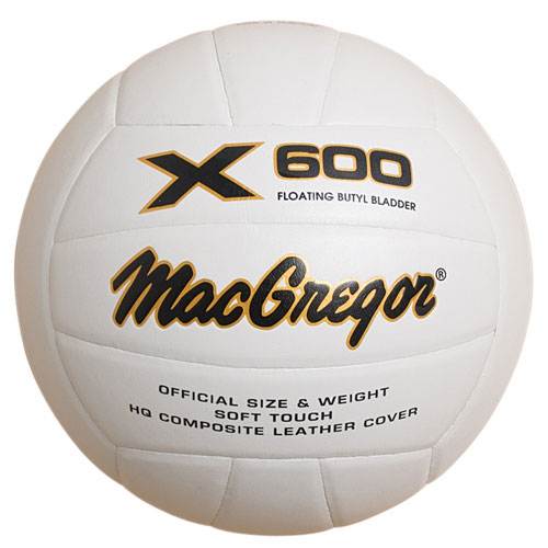 MacGregor® X600 Official-Size Indoor Volleyball | MCV600WH