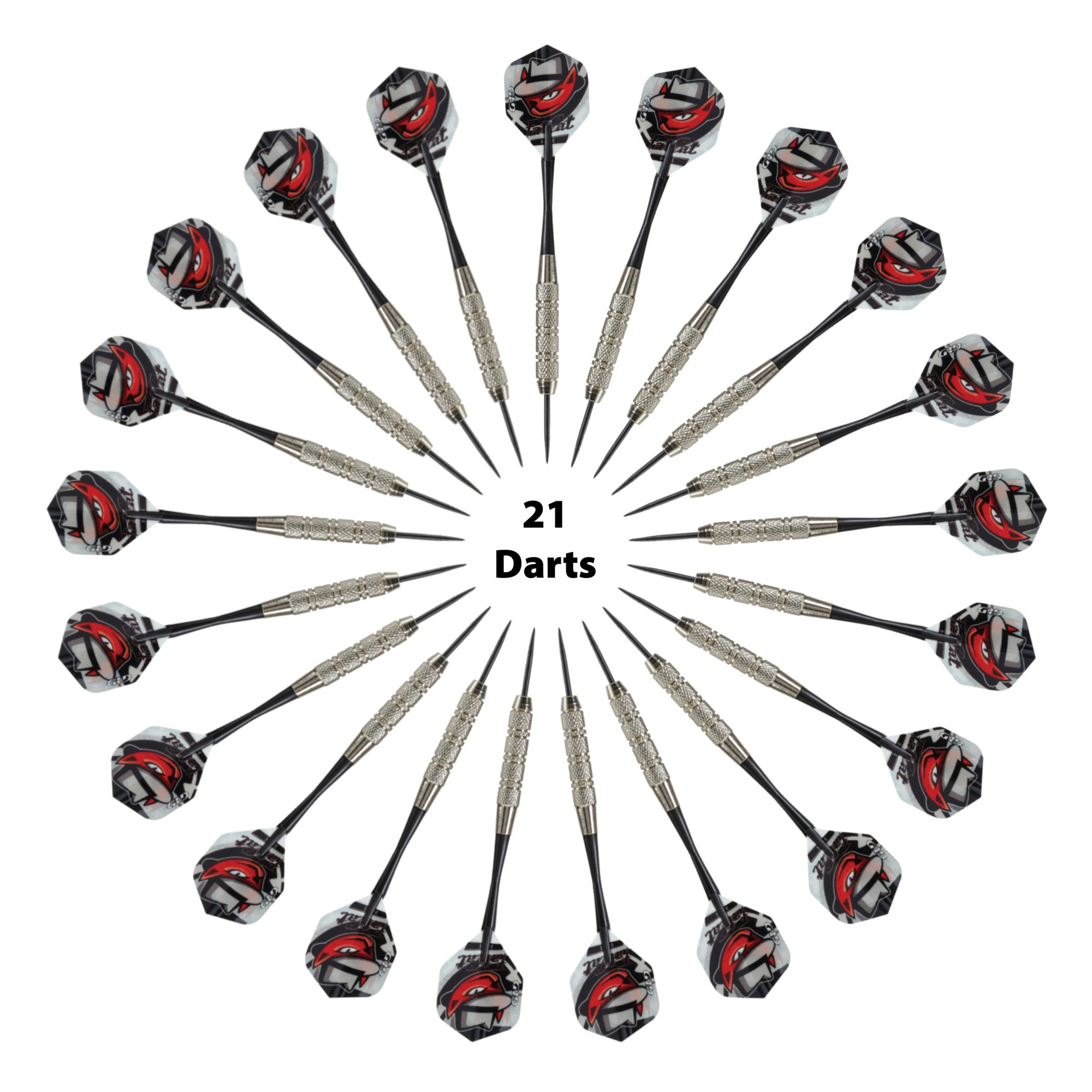 Fat Cat Darts in a Jar Steel Tip 20 Grams 21 Count