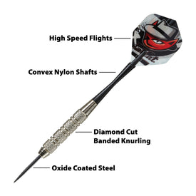 Fat Cat Darts in a Jar Steel Tip 20 Grams 27 Count 