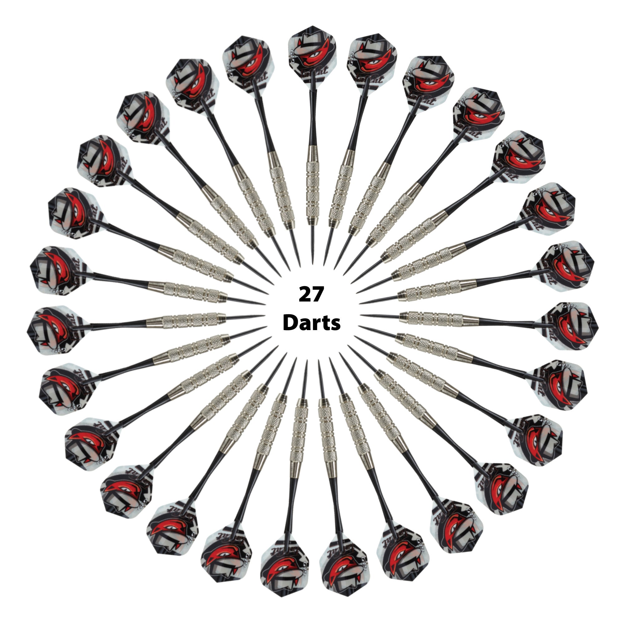 Fat Cat Darts in a Jar Steel Tip 20 Grams 27 Count