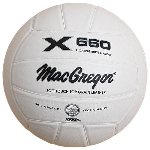 MacGregor X660 Soft Touch Volleyball | MCV660WH