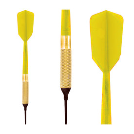 Viper Commercial Brass Bar Darts - Bag of 45 - Yellow 