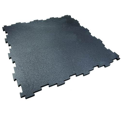 1/2" INTRLCK TILE-CENTER 22.5"X22.5" BLK | 1469728