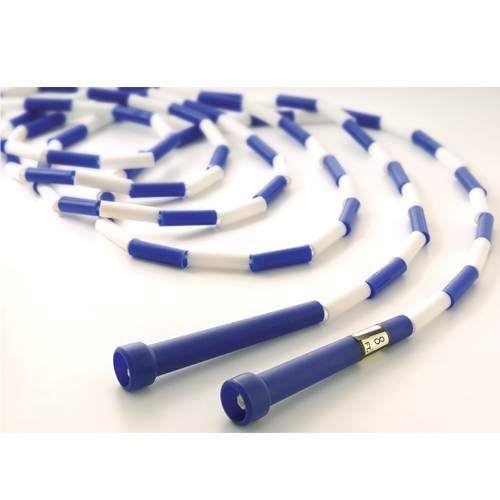8' Segmented Skip Rope Blue/White | 1040166