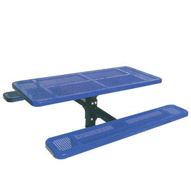 4' Single Pedestal Table Inground Perf | 1275537