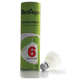 MacGregor® Tournament Badminton Shuttlecocks (6-Pack) | MSBIRDNY