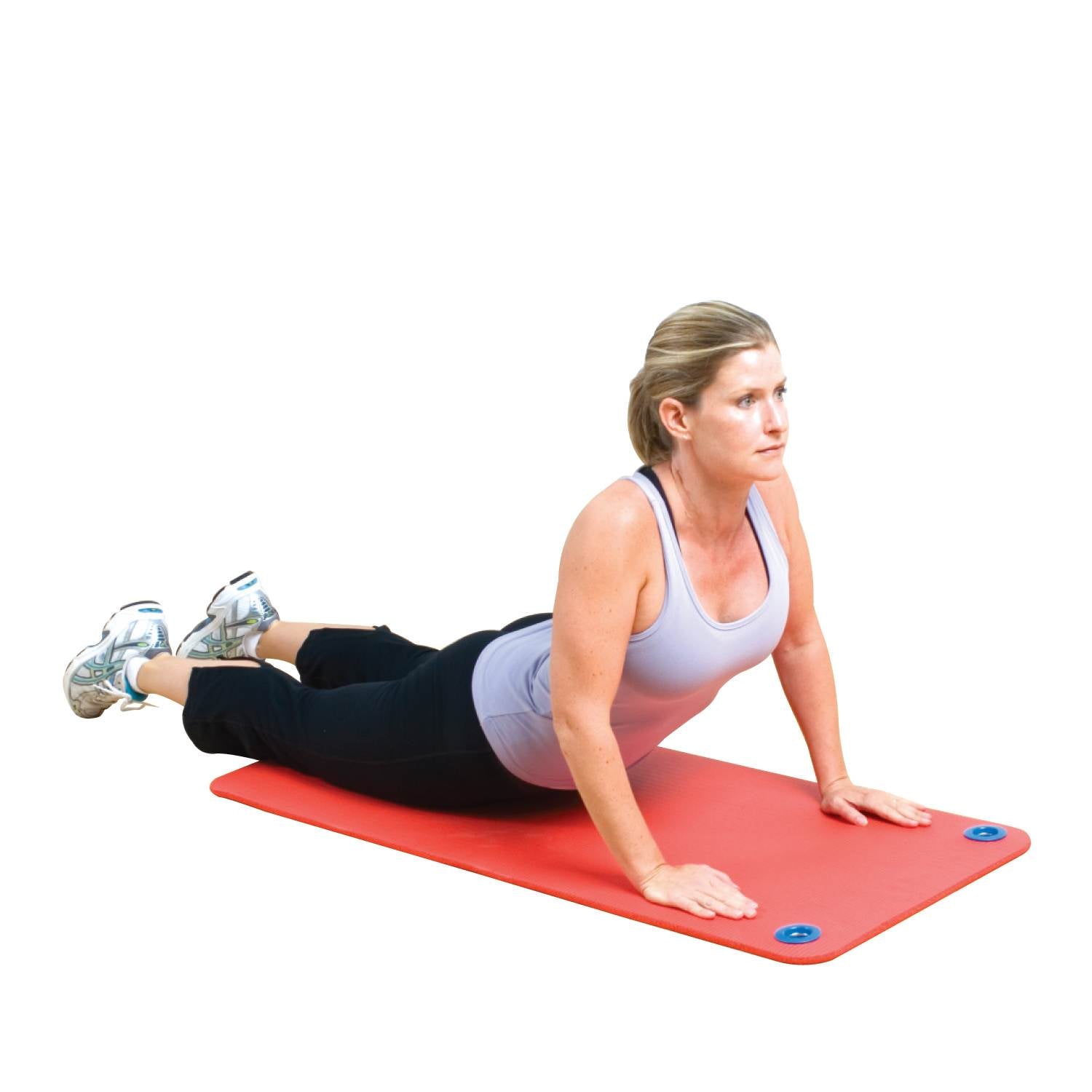 Hanging Workout Mats - 72"L x 24"W x 5/8" - Blue | 1277197