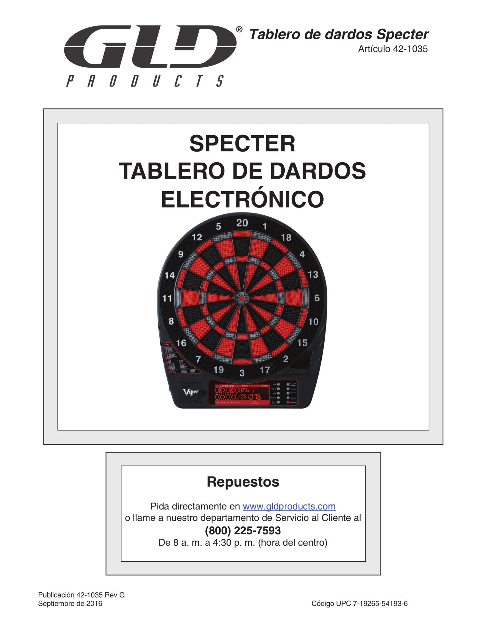 Viper Specter Electronic Dartboard, 15.5" Regulation Target