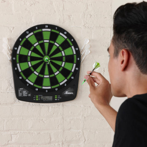 Image of Fat Cat Sirius Electronic Dartboard, 13.5" Compact Target