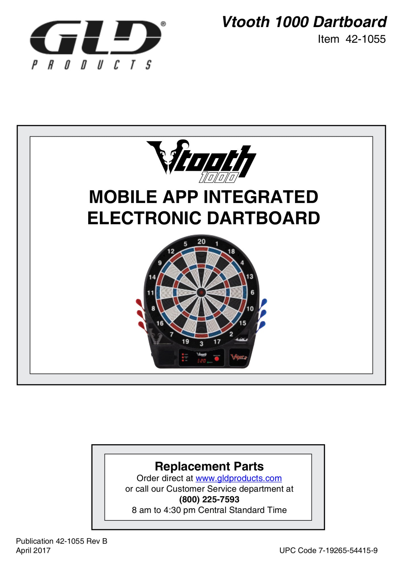 Viper Vtooth 1000® Online Electronic Dartboard