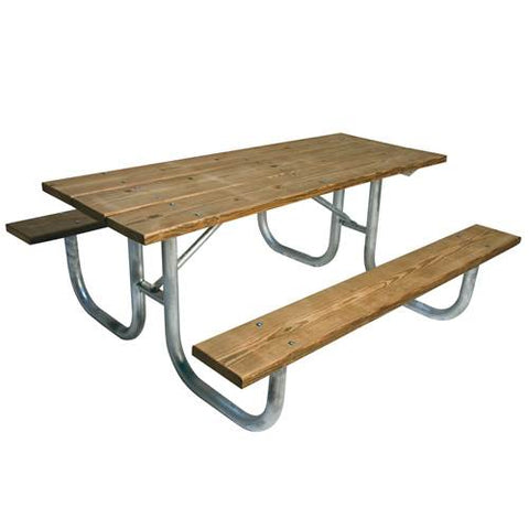 Image of 8'  One Sided H-D ADA Table, Press Treat | 1276022