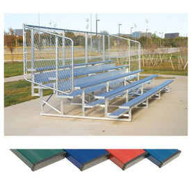 5 Row 15' Powder Coated Bleachers | NB0515C
