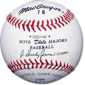 MacGregor® #78 Official Dixie Boys &amp; Majors Baseballs | MCB78CXX