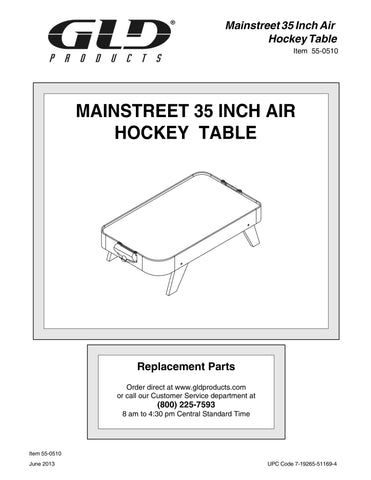Image of Mainstreet Classics 35" Table Hockey