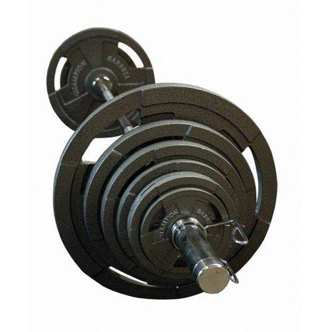 Image of 300 LB. OLYMPIC WEIGHT SET by Champion Barbell