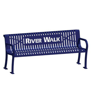 6' Letter Lex Bench Wave  18 Spaces Max | 1275667