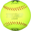 Trump® AK-EZ-USSSA-Y AK-EZ Series 12" 40/325 USSSA Synthetic Leather Softball - One Dozen | 1394816