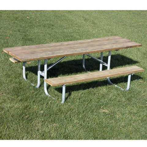 Image of 8'  One Sided H-D ADA Table, Press Treat | 1276022