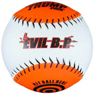 Trump® AK-EVIL-BP Evil Sports Synthetic Leather 12" Batting Practice Softball - One Dozen | 1394802