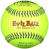 Trump® MP-EVIL-44-MAX-Y Evil Sports 12" 44/525+ Yellow Leather Cover Official Softball - One Dozen | 1394797