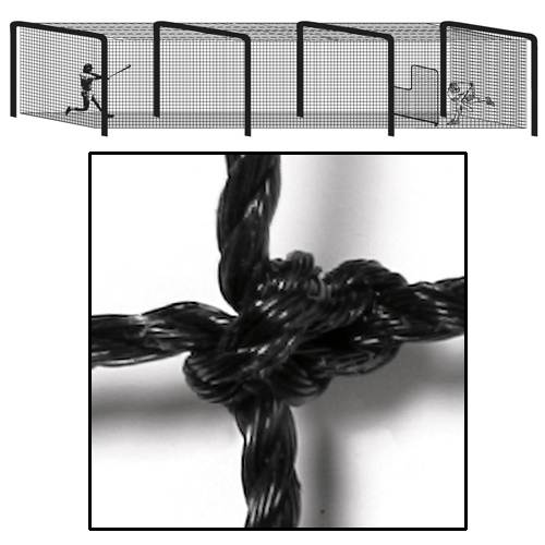 Pro  Batting Tunnel Net 70x14x12 | 1149340