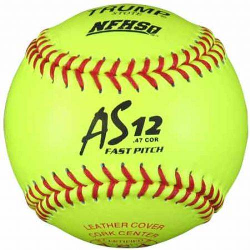 Trump® NFHS-FP-12-Y-USA 12 Inch 47/375 NFHS Approved Fastpitch USA Lea ...