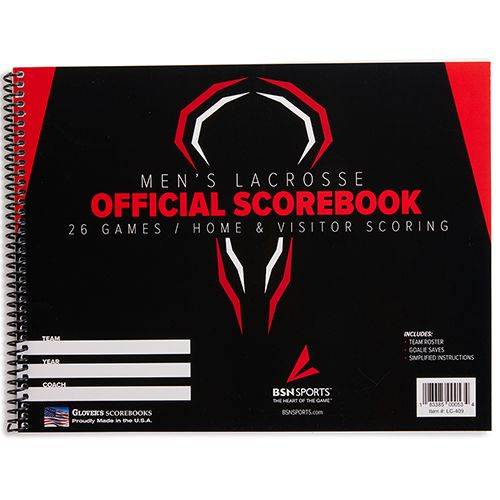 BSN SPORTS Women's Lacrosse Scorebook |  1377128