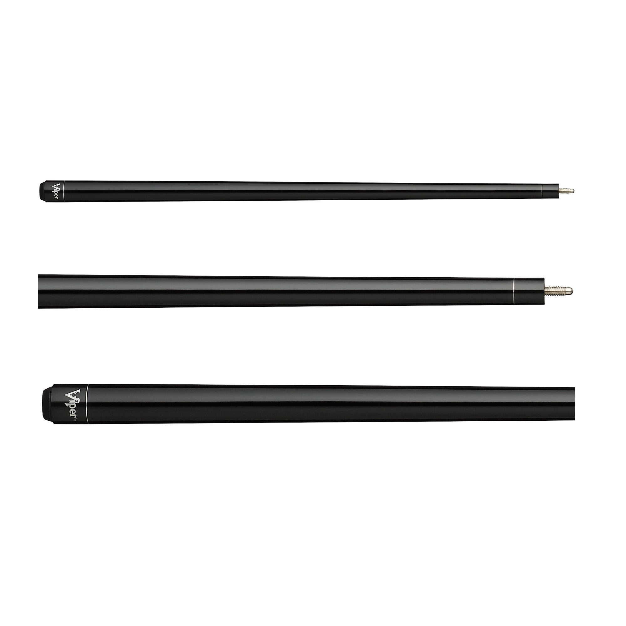 Viper Elite Series Black Unwrapped Billiard/Pool Cue Stick