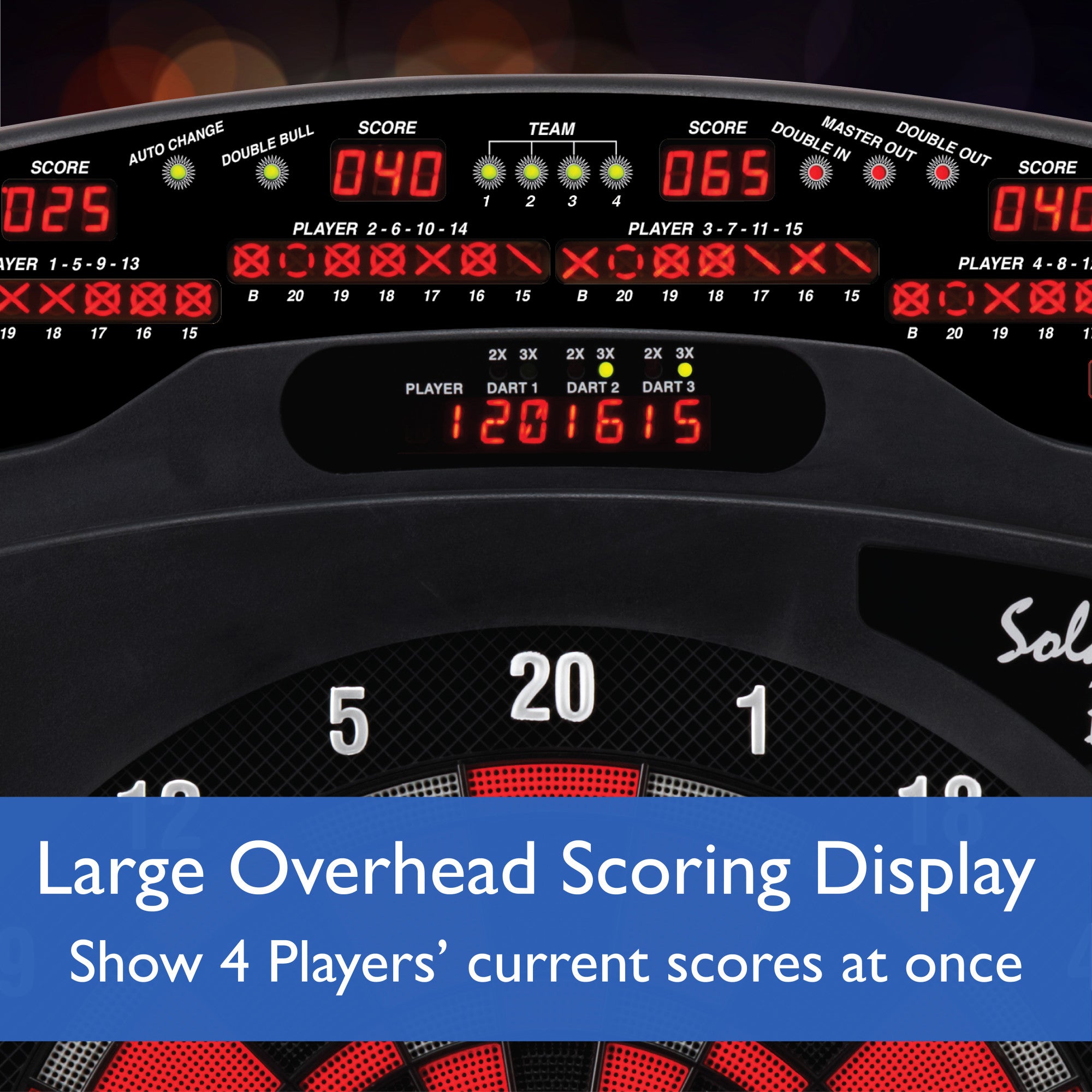 Viper Solar Blast Electronic Dartboard