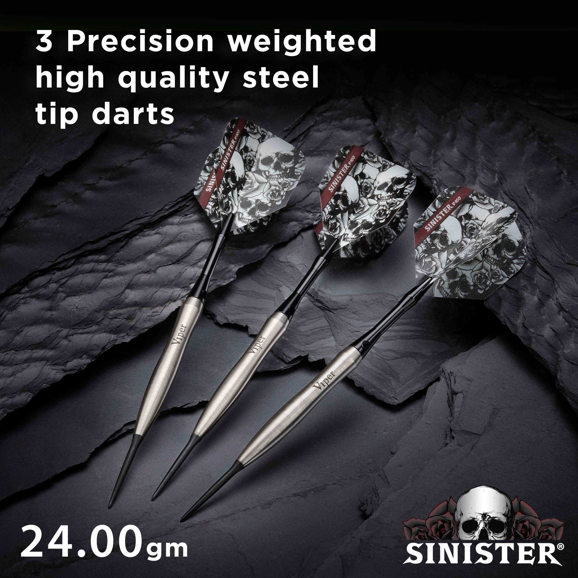 Viper Sinister 95% Tungsten Steel Tip Darts